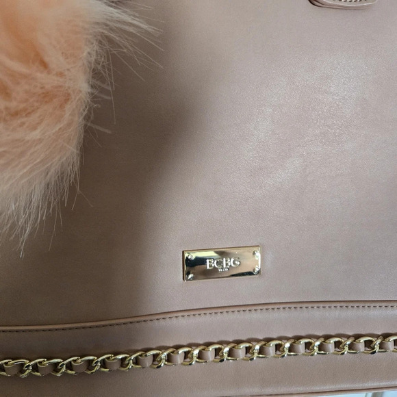 Sample handbag from BCBG Paris in blush pink, NWOT - Picture 15 of 15